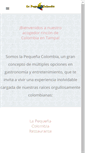 Mobile Screenshot of lapequenacolombiatampa.com